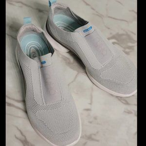 Ryka Myla 2 Slip On Walking Sneakers, Women's Size 8 M, Grey